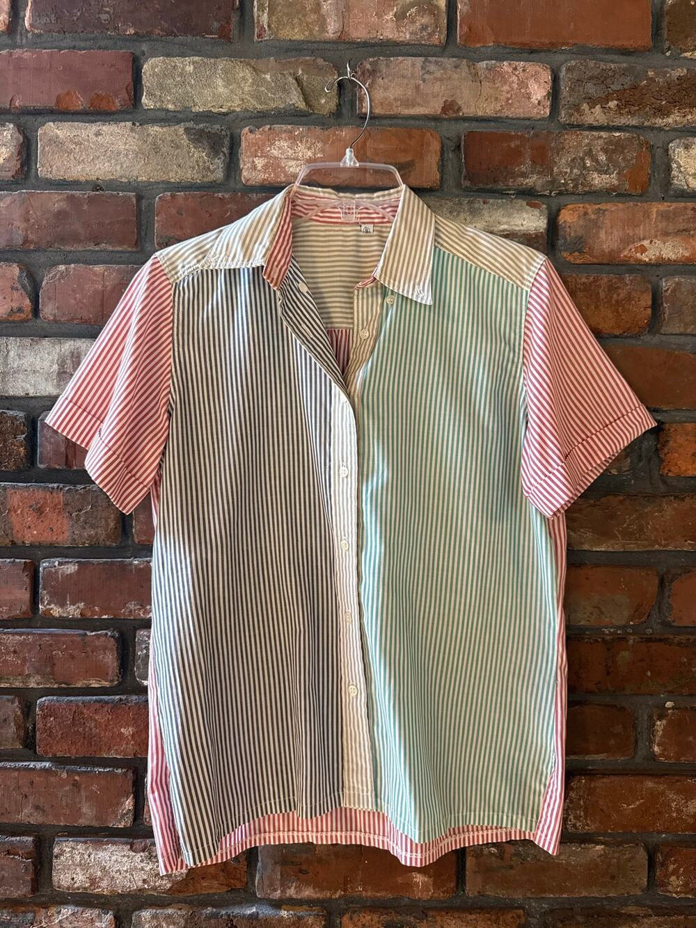 Polo Ralph Lauren Short Sleeve "Fun Shirt" - Multi-Stripe Button Down